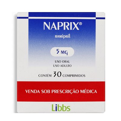 Naprix 5mg com 30 comprimidos Libbs