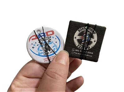 100 Und Aromatizante Personalizado 4x4cm