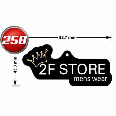 2F STORE 9,2X4,3 CM > MODELO AROMATIZANTE CHEIRINHO PERSONALIZADO