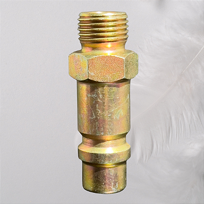 PINO CONECTOR 1/2" X ROSCA MACHO 1/2" NPT - HIDRAFLUX