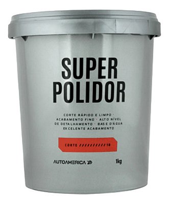 Massa De Polir Super Polidor 1kg - Autoamerica