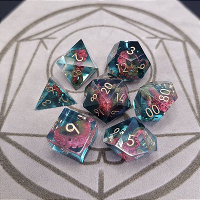 Kraken - Set de Dados (7 peças)
