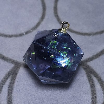 Shattered Dimensions - Cordão de Mini D20
