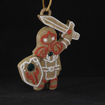 Enfeites para Árvore - Coockie Guerreiro (1 unidade)