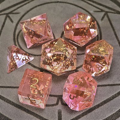 Lumina Rosarium - Set de Dados (7 peças)