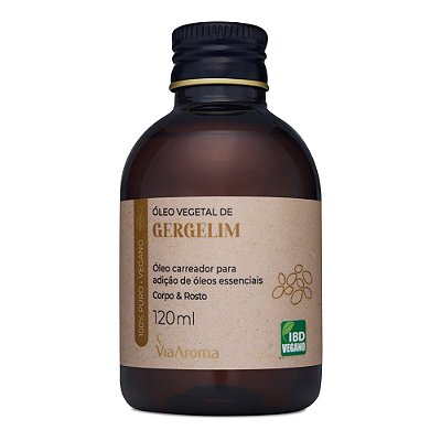 Óleo Vegetal Carreador de Gergelim Via Aroma - 120 ml