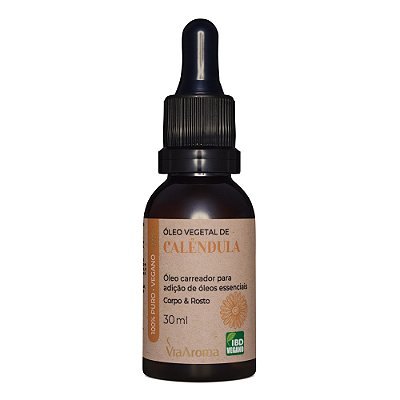 Óleo Vegetal Carreador de Calêndula Via Aroma - 30 ml