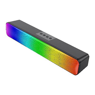 Caixa de Som Bluetooth Soundbar RGB Estereo XDG296 XTRAD