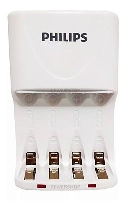 Carregador de Pilhas AAA² e AA²  Philips