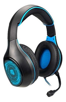 Headset Gamer Saphyr Led Azul P3 E Usb Ps4 Ps5 Xbox HSGR ELG