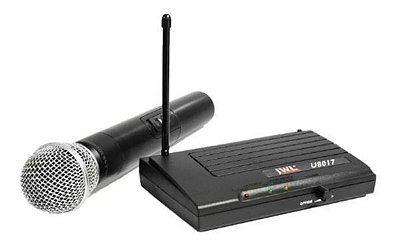 Microfone Profissional Sem Fio U8017  JWL BRASIL