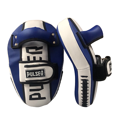 MANOPLA LONGA C/ PEGADOR - AZUL COM BRANCO - PULSER