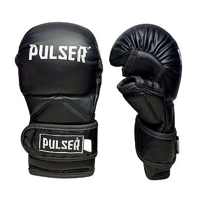 LUVA DE MMA TREINO M PU - PRETO - PULSER