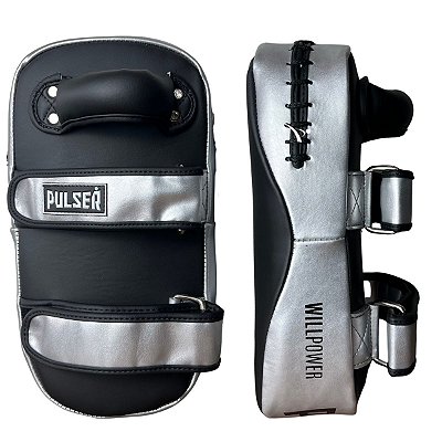 PAR DE APARADOR DE CHUTE TRADICIONAL - PRETO COM PRATA - PULSER