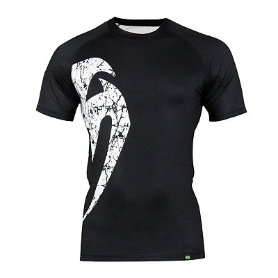 RASHGUARD MANGA CURTA GIANT CLASSIC BLACK - VENUM