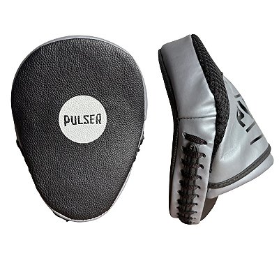 PAR MANOPLA DE FOCO TRADICIONAL - PRETO COM CINZA - PULSER