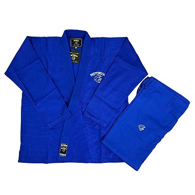 KIMONO JIU-JITSU FIRST - AZUL - PRETORIAN