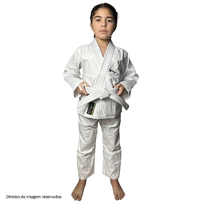 KIMONO INFANTIL - BRANCO - NAJA