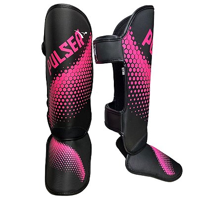 CANELEIRA M 20MM PU - PRETO COM ROSA HEXA - PULSER