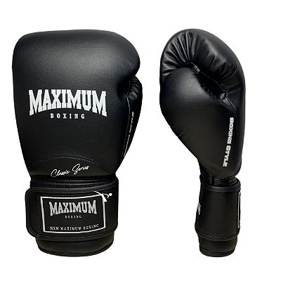 LUVA 16OZ - PRETO NEW CLASSIC - MAXIMUM
