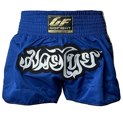 SHORT FIGHT MUAY THAI - TOP SERIES AZUL - GO FIGHT