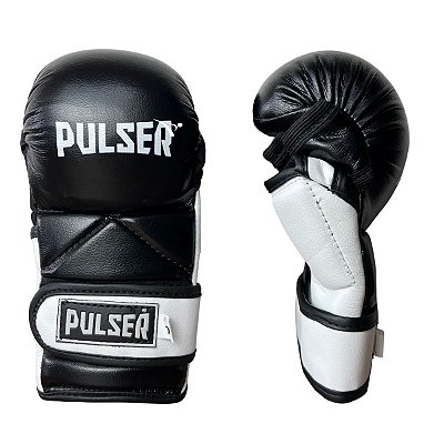 LUVA DE MMA TREINO G MICROFIBRA - PRETO - PULSER