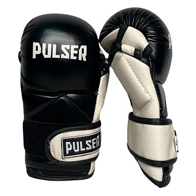LUVA DE MMA TREINO G MICROFIBRA - PRETO - PULSER