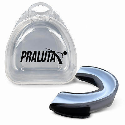 PROTETOR BUCAL SIMPLES C/ ESTOJO - BRANCO - PRALUTA