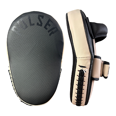 MANOPLA LONGA C/ PEGADOR - PRETO COM BEGE - PULSER