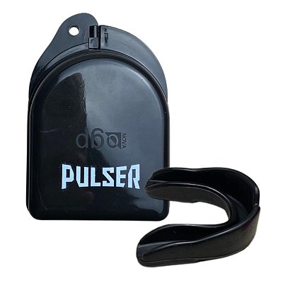 PROTETOR BUCAL SIMPLES C/ ESTOJO - PRETO - PULSER
