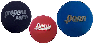 Kit Bola Frescobol Ballistic 2.0 + Pro Penn HD Original + Penn Blue (avulsas)