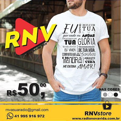 Camiseta Pensamento RNV Store