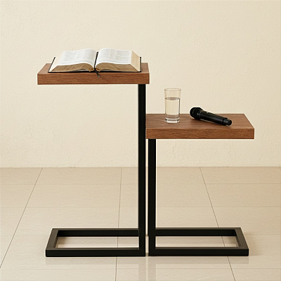 Conjunto Pulpito Wesley e Mesinha Gren