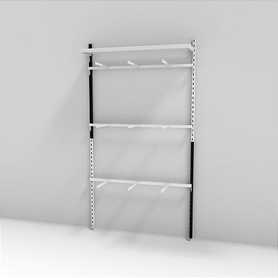 Coluna para Cremalheira Reta 110cm