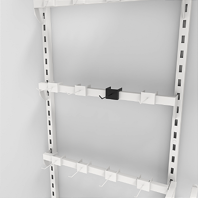 Gancho de Cremalheira Expositor Frontal 15cm - RT Gancho