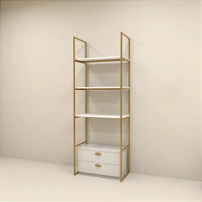 Expositor Prateleira Londres Gaveteiro