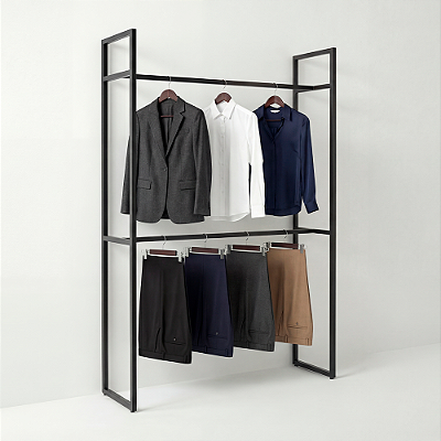 Arara Expositora DUO Londres Otimização para Lojas de Moda