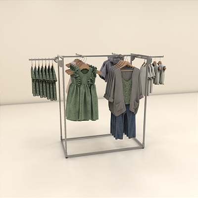 Arara Centro de Loja Magazine AR 40 - Ilha Modular para Roupas