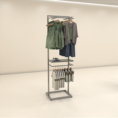 Arara Centro de Loja Magazine BR 20 - Torre Modular para Roupas