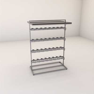 Expositor Modular de Chão MJ 20 - Linha Magazine para Lojas