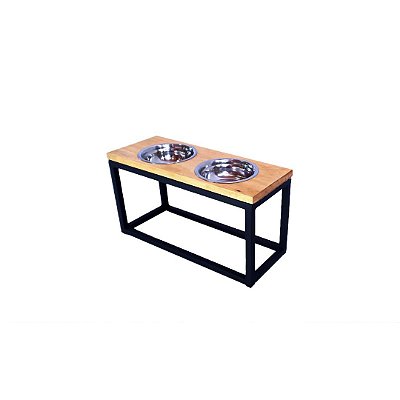 Comedouro Pet F100 Para cães, gatos e outros Metalon Premium