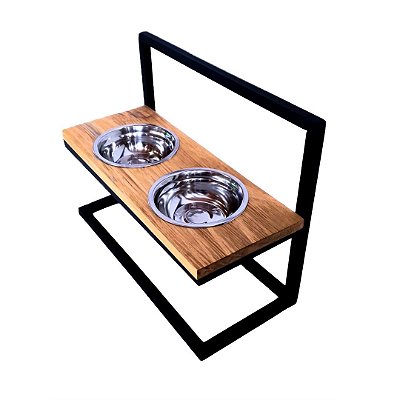 Comedouro Pet Cães e Gatos Porte Médio e pequeno