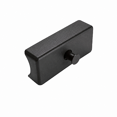 Sapata Meia Cana Reta 7/8” a 1” para Cadeira Tubular – Kit com 12 Unidades