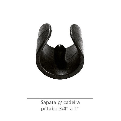 Sapata para Cadeira Tubular 3/4” até 1” – Kit com 12 Unidades para Proteção e Estabilidade