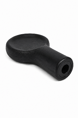 Puxador Flange 8mm Preto para Cadeira – Kit com 12 Unidades