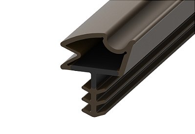 Vedação de Porta Central 8,5mm Tabaco – Rolo com 50m para Isolamento e Acabamento Discreto