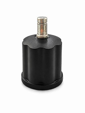 Pé Fixo para Caixa Pino 11 mm – Preto | Kit 5 Unidades
