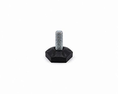 Sapata Niveladora Plástica 31mm – Rosca 3/8” x 1” | Kit com 100 Unidades