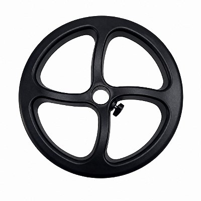Aro Apoio de Pé - Cadeira Caixa - Preto