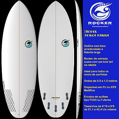 Model Força Barra Sob encomenda de 4'10'' a 6'0